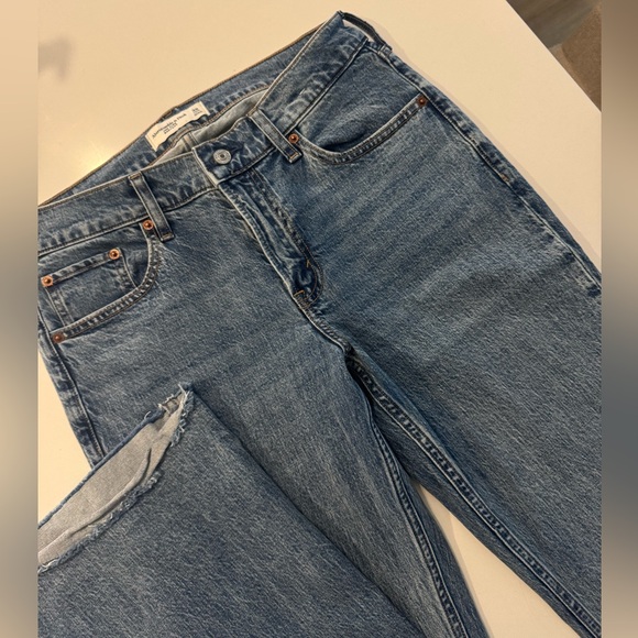 Abercrombie Mid Rise Bootcut Jean - Picture 2 of 10